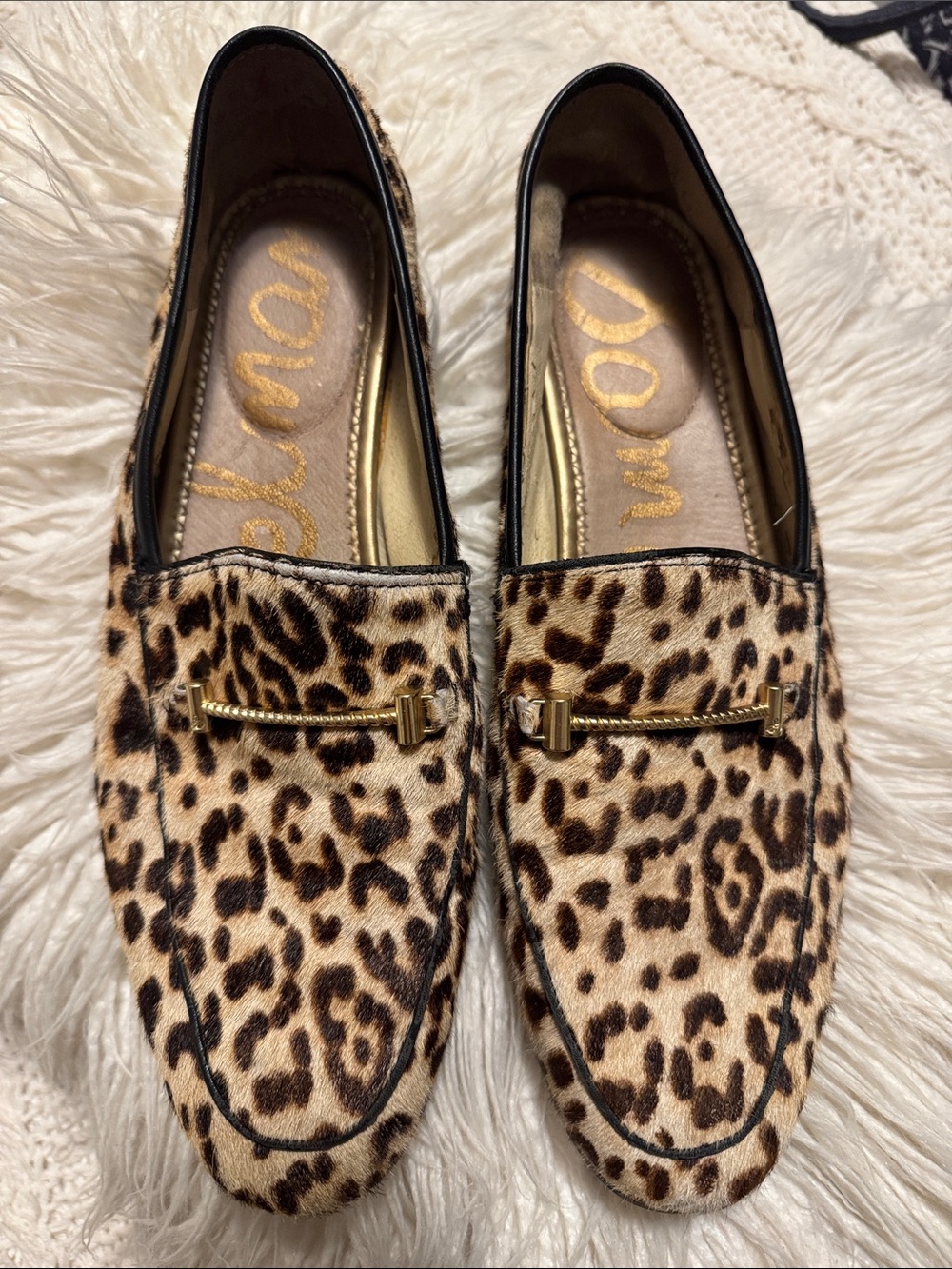 Sam Edelman Leopard Lior Loafer size 9.5